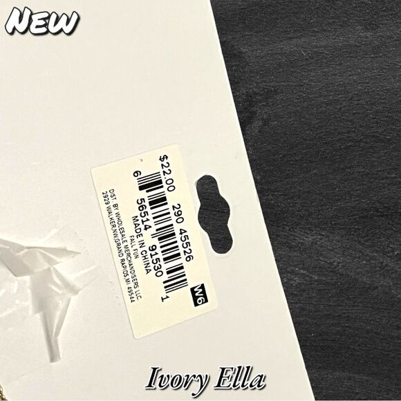 NWT Ivory Ella 3-Piece Necklace Set – Evil Eye, Moon, and Star Charms - Picture 7 of 7